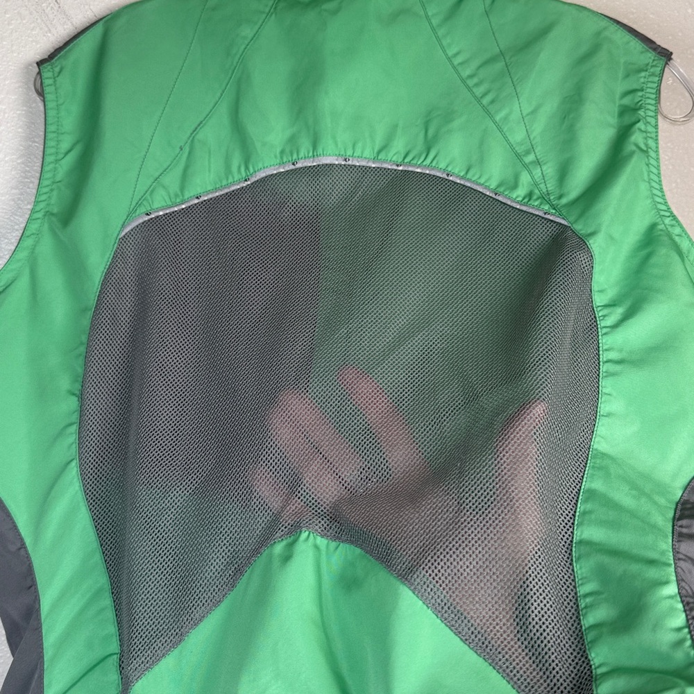 Pearl Izumi Whisper Cycling Vest Women L Zip Up Mesh Back Wind‎ Water Resistant - Picture 11 of 17